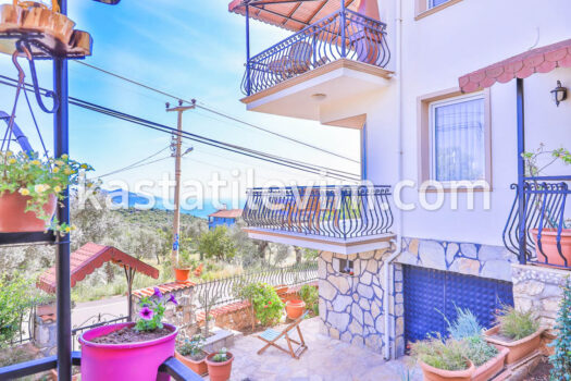 No.2004 | Kaş Gökseki Deniz Manzaralı Kiralık Apart