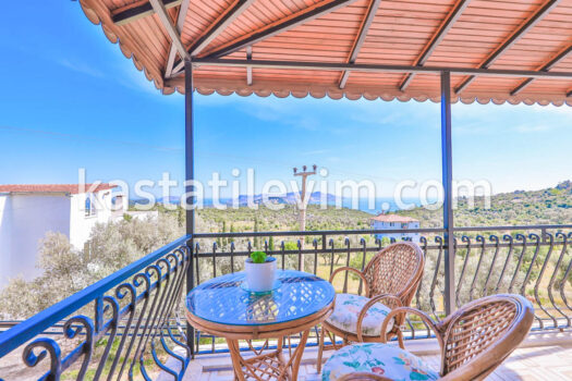 No.2004 | Kaş Gökseki Deniz Manzaralı Kiralık Apart