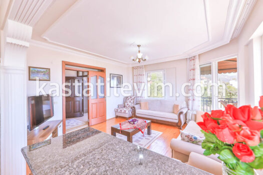 No.2004 | Kaş Gökseki Deniz Manzaralı Kiralık Apart