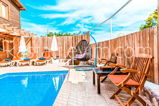 No.1009 | Ahşap Villa Müstakil Havuzlu Kaş