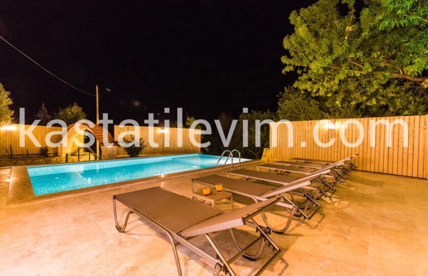 kaş kiralık villa