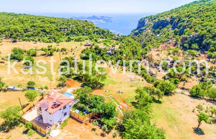 kaş kiralık villa