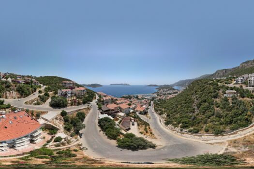 No.2007 | Kaş Kiralık Deniz Manzaralı 2+1 Apart