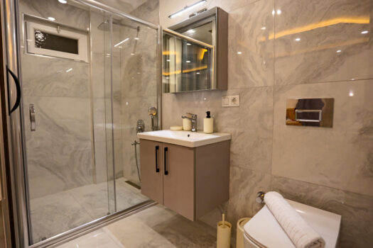 No.2007 | Kaş Kiralık Deniz Manzaralı 2+1 Apart