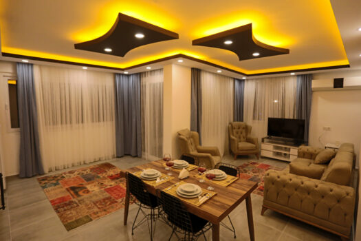 No.2007 | Kaş Kiralık Deniz Manzaralı 2+1 Apart