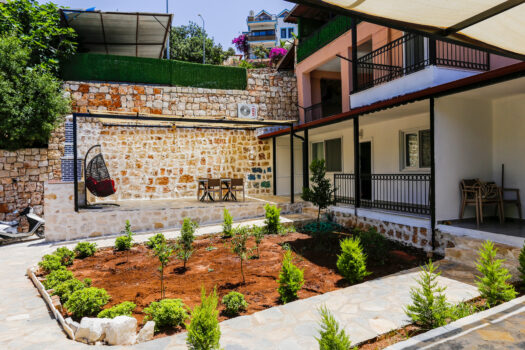 No.2007 | Kaş Kiralık Deniz Manzaralı 2+1 Apart