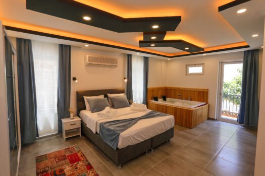 No.2007 | Kaş Kiralık Deniz Manzaralı 2+1 Apart