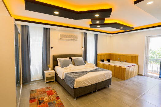 No.2007 | Kaş Kiralık Deniz Manzaralı 2+1 Apart