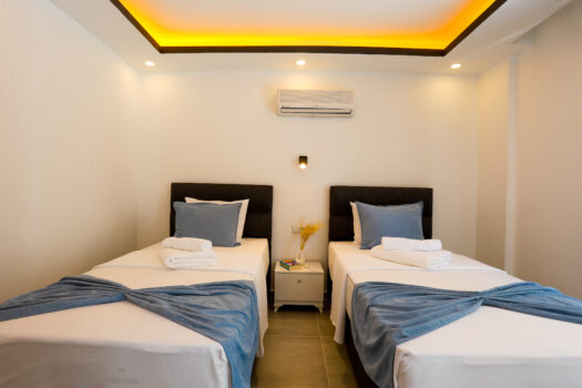 No.2007 | Kaş Kiralık Deniz Manzaralı 2+1 Apart