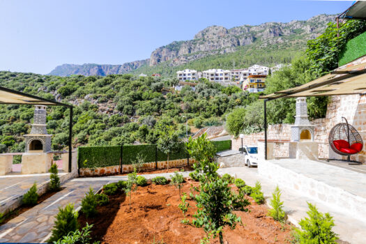 No.2007 | Kaş Kiralık Deniz Manzaralı 2+1 Apart