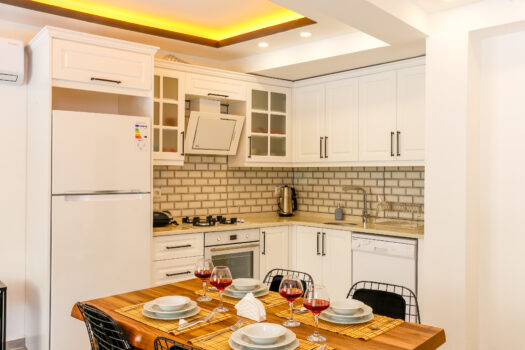 No.2007 | Kaş Kiralık Deniz Manzaralı 2+1 Apart