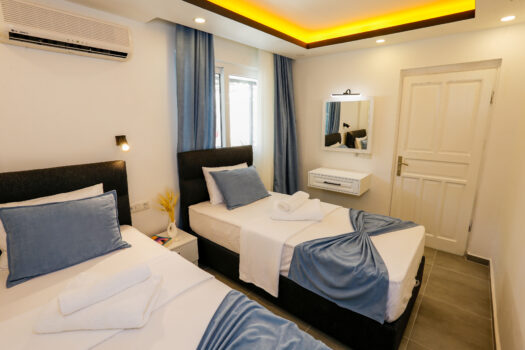 No.2007 | Kaş Kiralık Deniz Manzaralı 2+1 Apart