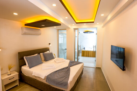 No.2007 | Kaş Kiralık Deniz Manzaralı 2+1 Apart