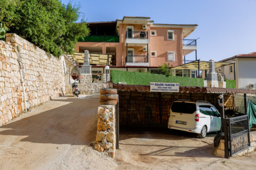 No.2007 | Kaş Kiralık Deniz Manzaralı 2+1 Apart