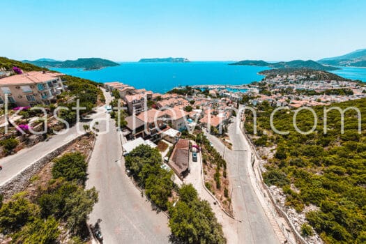 No.2007 | Kaş Kiralık Deniz Manzaralı 2+1 Apart