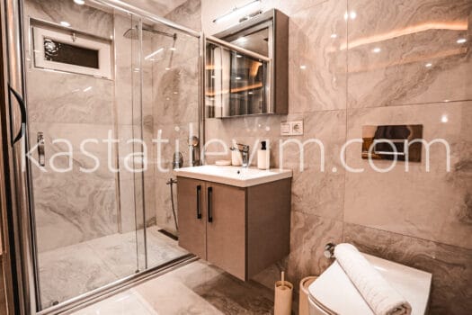 No.2007 | Kaş Kiralık Deniz Manzaralı 2+1 Apart