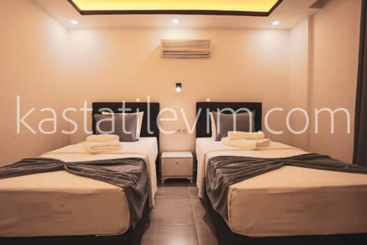 No.2007 | Kaş Kiralık Deniz Manzaralı 2+1 Apart