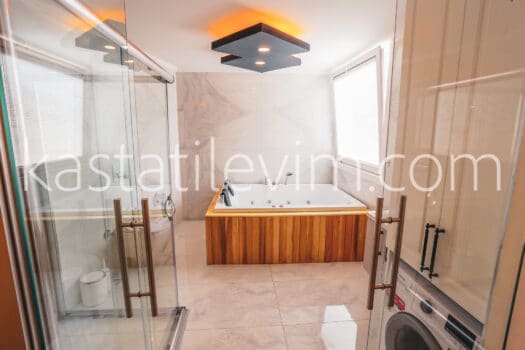 No.2008 | Kaş Kiralık Deniz Manzaralı 2+1 Apart