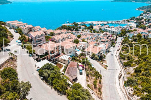 No.2008 | Kaş Kiralık Deniz Manzaralı 2+1 Apart